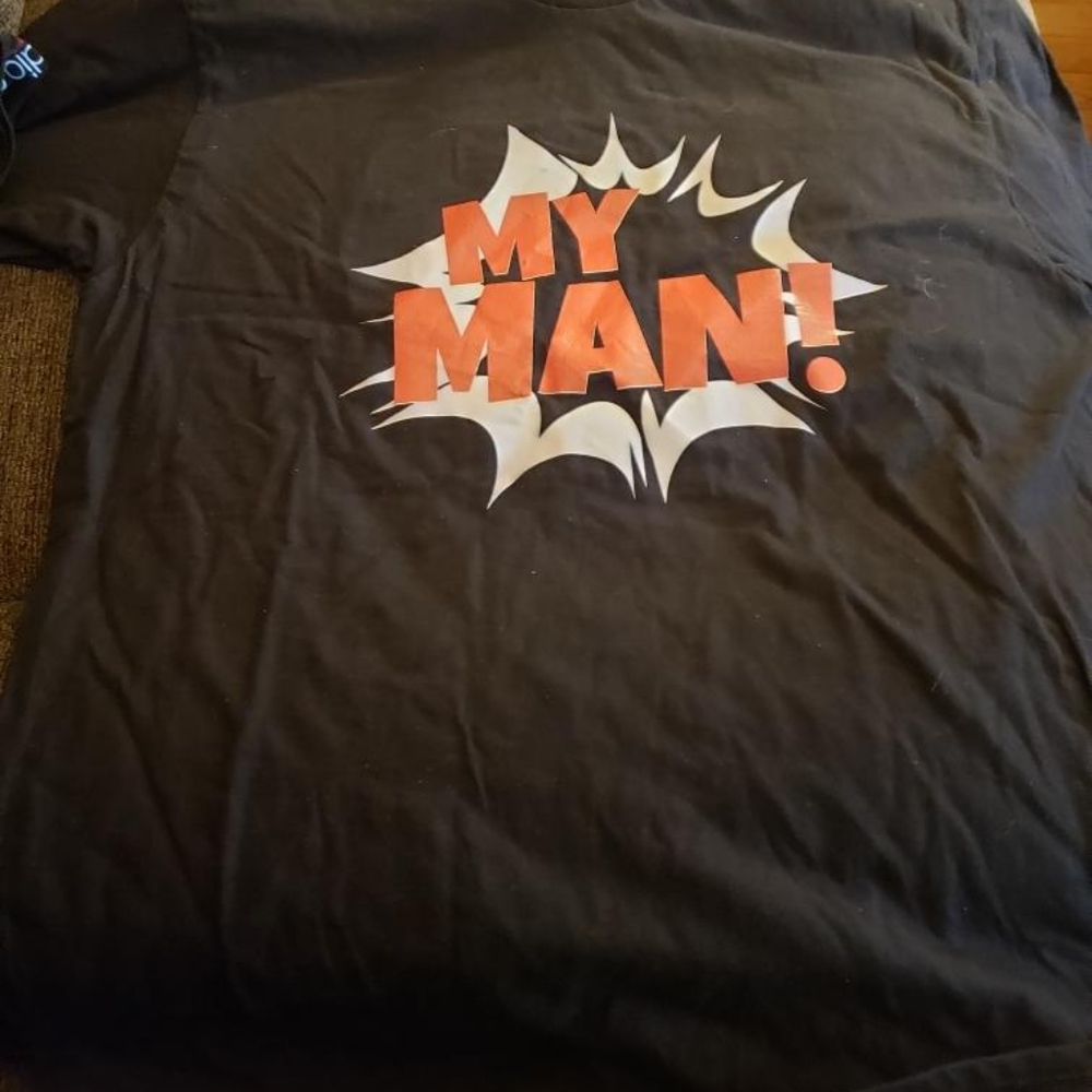 "My man" tshirt hot 99.5 radio